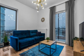 Warsaw Business Apartments - Air Conditioning, 10th Floor, City View, Balcony - by Rentujemy